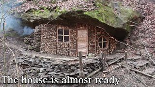 A house under a stone with your own hands. Part 2 by Outdoor builder 487,333 views 11 months ago 26 minutes