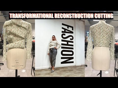 UNI LIFE AS A FASHION STUDENT IN USW,UK | TR CUTTING | 3D GARMENT