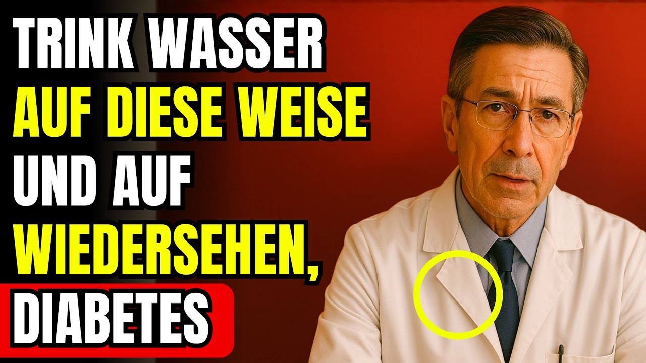 Wie Man Wasser Trinken Sollte, Um Den Blutzucker Zu Regulieren Und Diabetes Zu Vermeiden