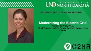 Modernizing the Electric Grid | C2SR Colloquia Series