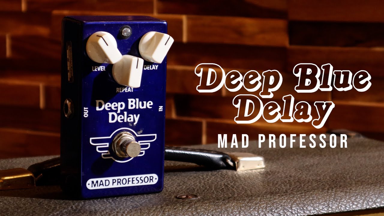 Mad Professor Deep Blue Delay Demo (no talking)