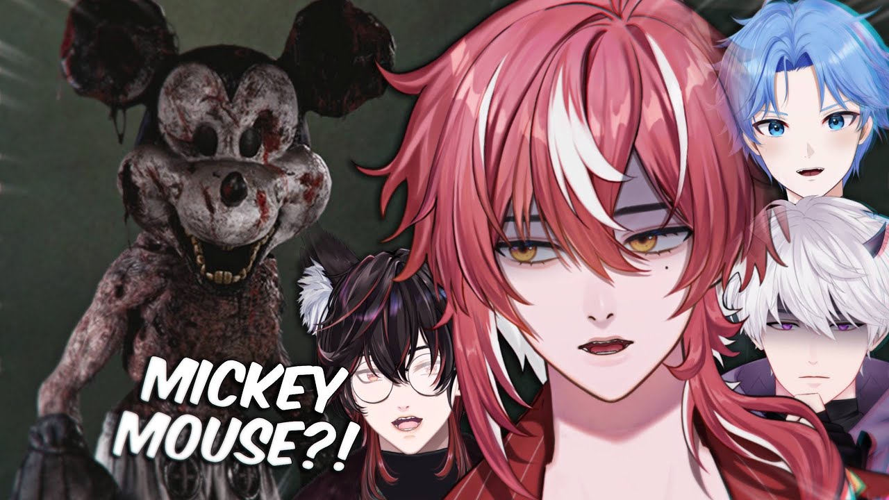 4 VTUBER HARUS MENGALAHKAN MICKEY MOUSE JAHAT?! 😱 - Infestation: Origins