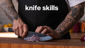 Knife Skills (that actually matter at home)