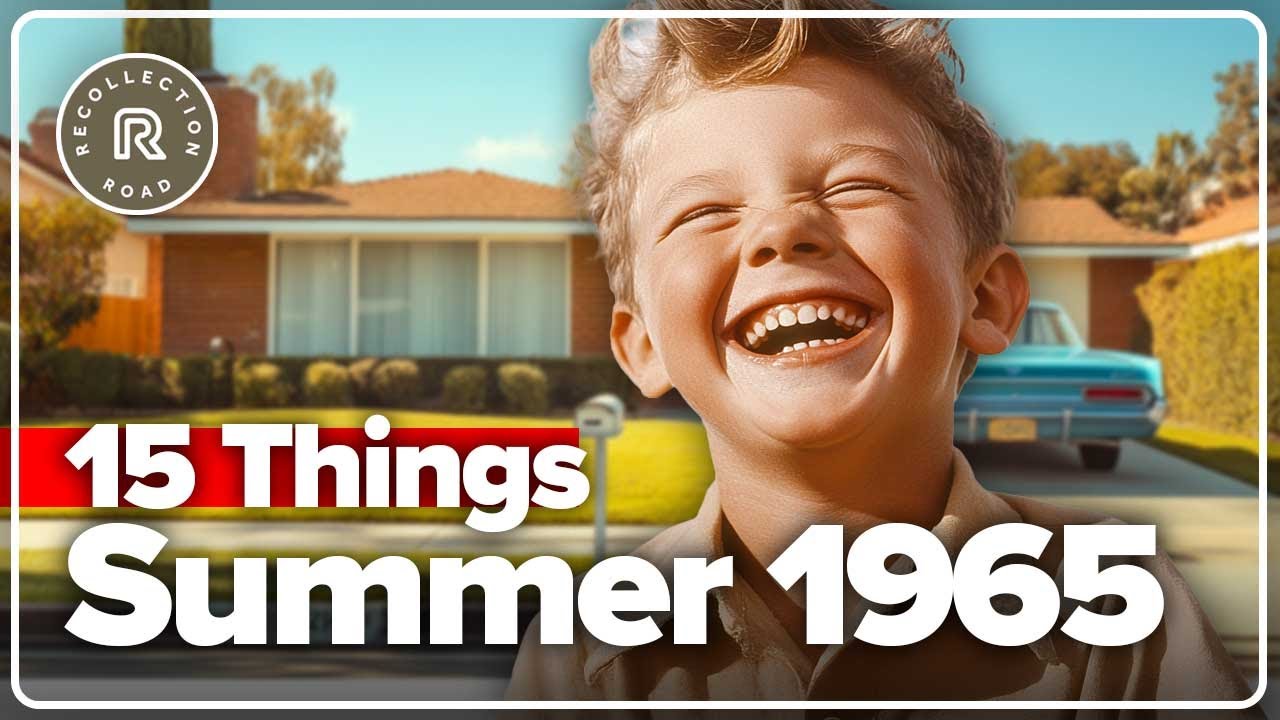 15 Things We Did on a Summer Day in the 1960s - YouTube