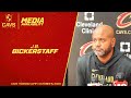 Cavs Head Coach J.B. Bickerstaff Ready to Go 11 Deep
