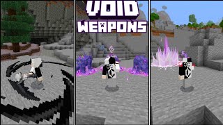 Void Weapons DLC For Minecraft PE/Bedrock 1.20