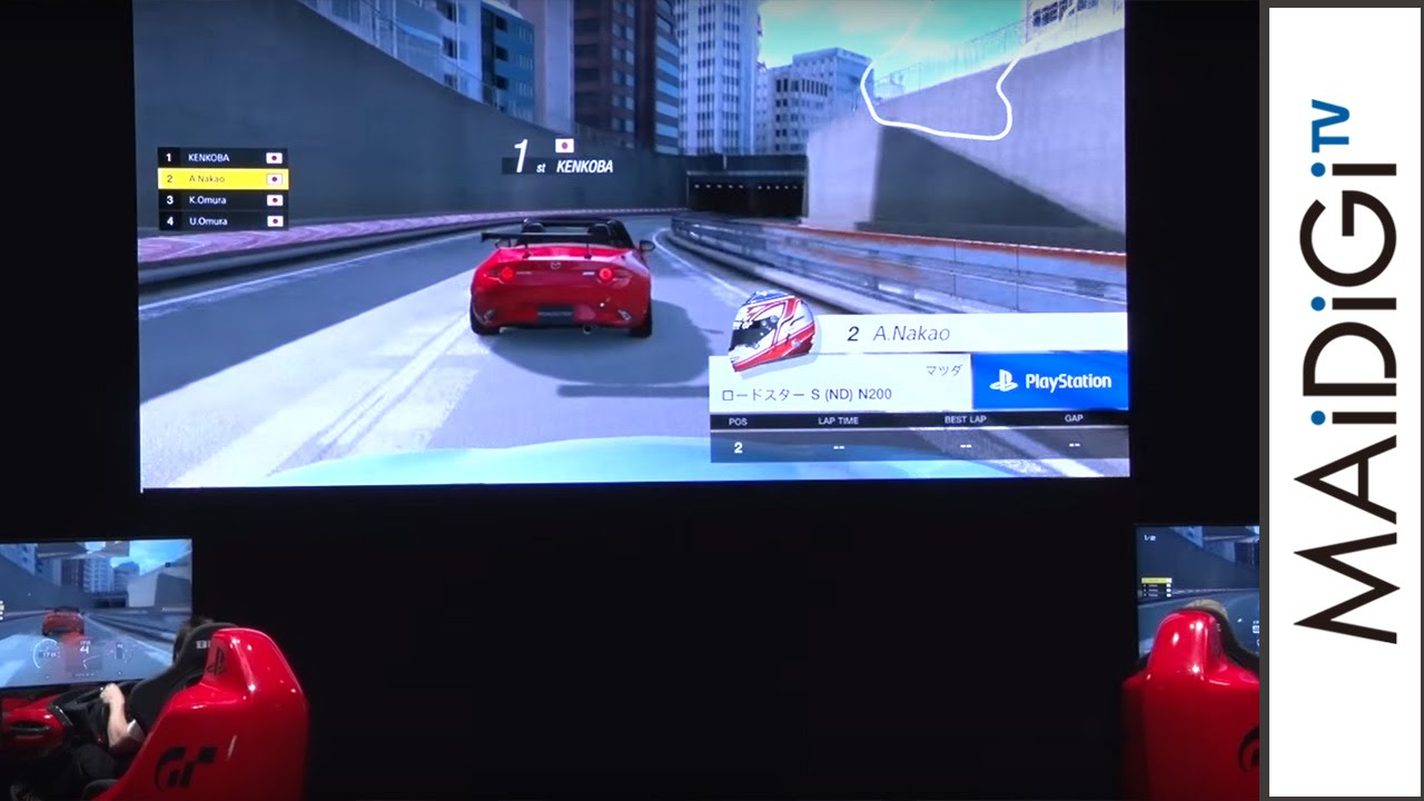 ケンドーコバヤシ、中尾明慶と「グランツーリスモ」最新作で対決！PS4 