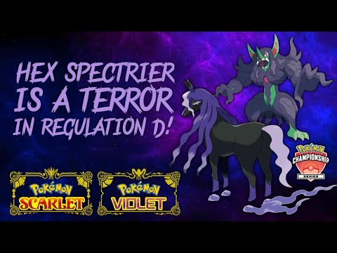 Spectrier is a TERROR in Regulation D! | Pokemon Scarlet & Violet VGC ...