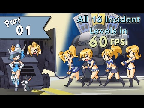 Mighty Switch Force! Hyper Drive Edition walkthrough (w/ commentary) Part 1 - All Incident Levels!