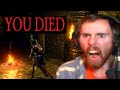 Asmongould Almost RAGE QUITS Trying Dark Souls - Day 2