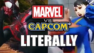 Marvel Copying Capcom? Marvel Vs Capcom...literally