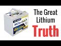 The Great Lithium Truth - The Advantages of Lithium Battery Power