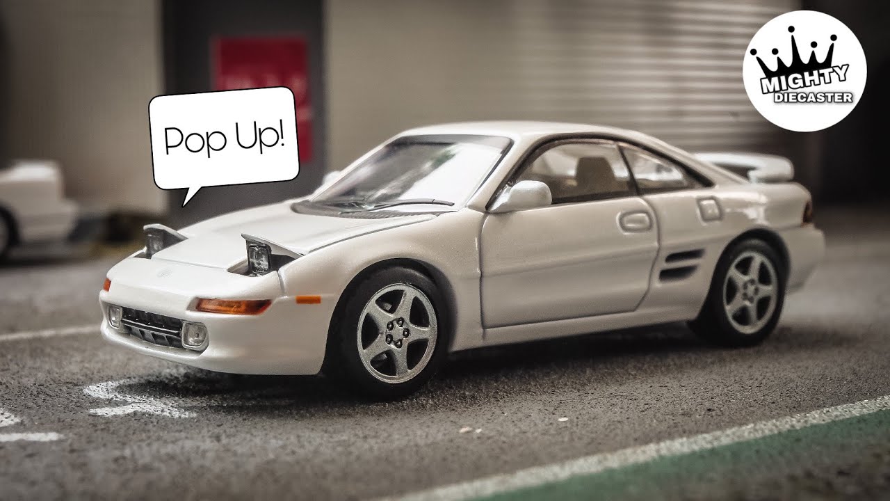 Unboxing Peako Micro Turbo Toyota MR 2 White POP UP. - YouTube