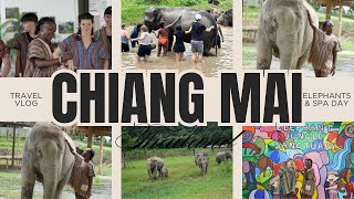 Thailand Travel Vlog: Elephant Sanctuary Adventure & Relaxing Spa Day