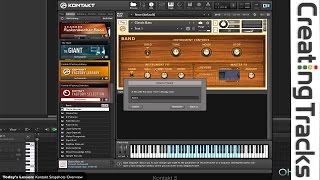 Kontakt Snapshots Overview - Creating Tracks