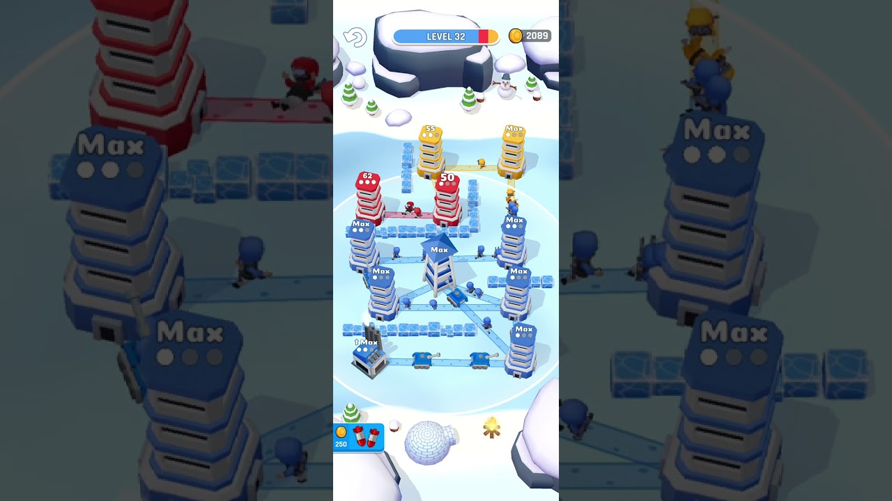 Tower War Level 32 Full Gameplay | Best Strategy to Win 🔥 | No Skip, Clean Victory