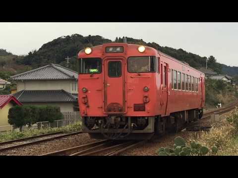 山陰本線キハ40単行普通列車