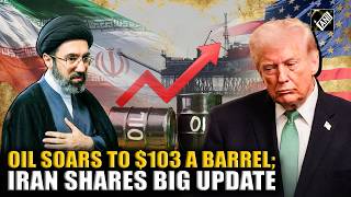 Crude oil surges above $103 per barrel as Iran issues fresh warning on Strait of Hormuz amid war