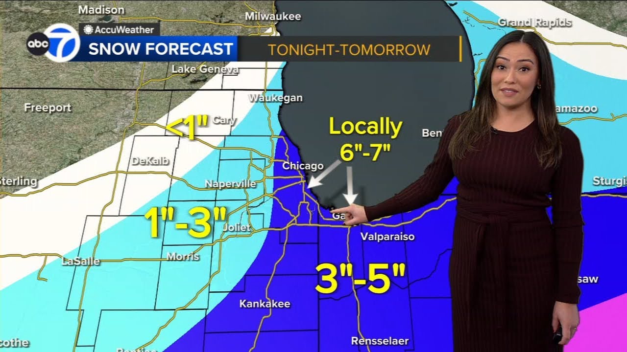 Winter storm could bring several inches of snow to Chicago area ...