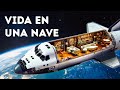 Cómo sería nuestra vida en una nave espacial real