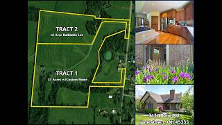 South Greene County Farm Auction | 54 Acres + Custom Home | Jamestown, OH Land Opportunity