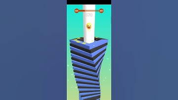 Stack Ball-Crash Platforms Gameplay / Level#602#shorts