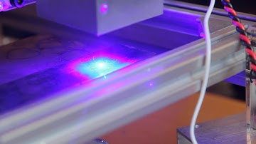 Running an Endurance 10 watt laser in impulse mode. Engraving on a steel without any engraving paste