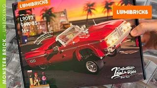 Unboxing! Lumibricks LOWRIDER “Big Red” (969 pieces) Street Fusion L9093 ‘64 Chevy Impala