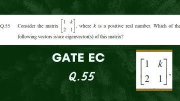 Q.55 GATE EC 2024 || #gate2024 #gate #iit #aptitude #maths #exam #college #questions #iit #gate