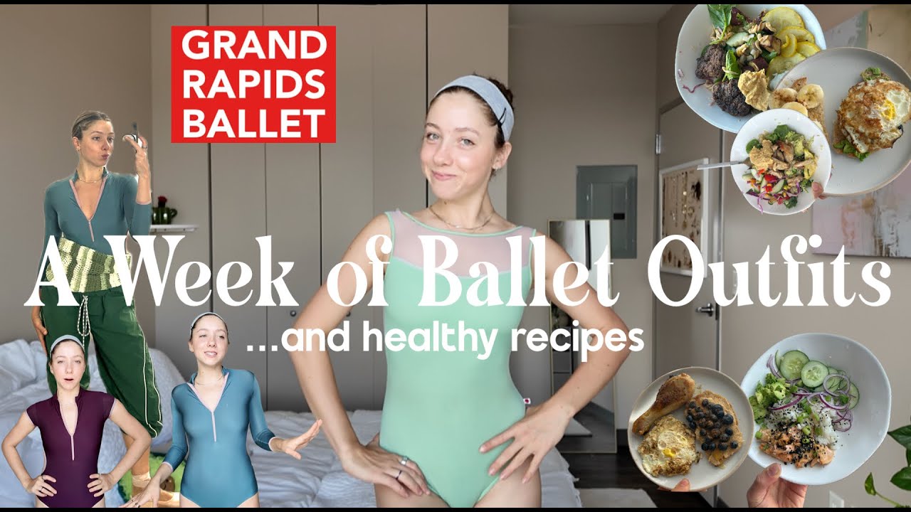 what i ACTUALLY wear in a week as a ballerina | a week of battling injury & self doubt