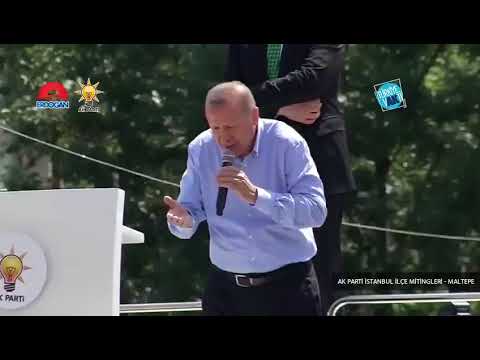 Recep Tayyip Erdoğan İstanbul Maltepe Mitingi - 22.06.2018