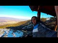 Panoramski pogled na grad skopje vodno gopro hero