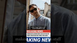 Indonesian Billionaire Makes Lv Staff Count 100000 In Cash For 2 Hours Before Just Leaving