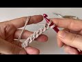 BAG HANDLE CROCHET / Easy Crochet Bag Handle Tutorial / Crochet Cord / Çanta Sapı Yapımı