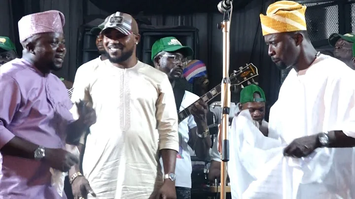 WATCH SULE ALAO MALAIKA AND YORUBA ACTOR SANYERI DRAMA AS HE PERFORM ON STAGE