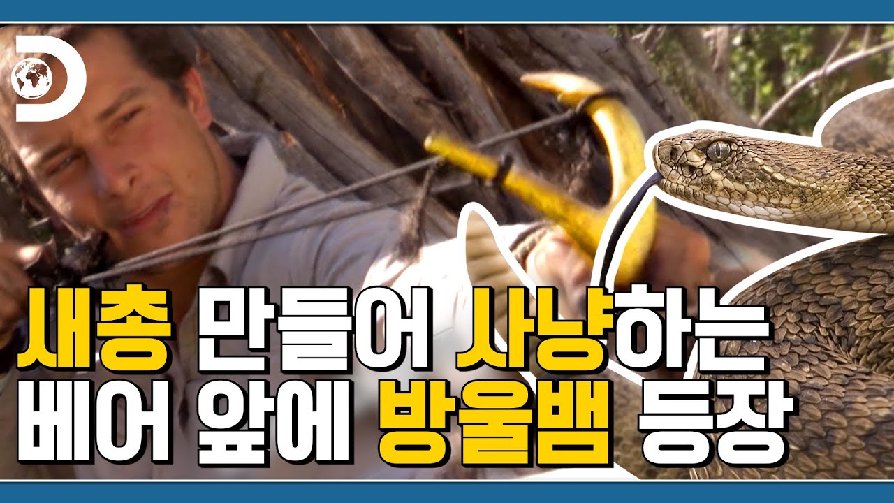 흔들리는 방울 속에서~♩ 내 점심향이 느껴진 거야~♬ 방울뱀 사냥&먹방 [Man VS Wild]