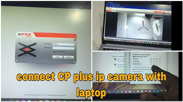 How to Connect IP Camera with Laptop | Configuration & IP Address Finding | CP Plus | in hindi 
