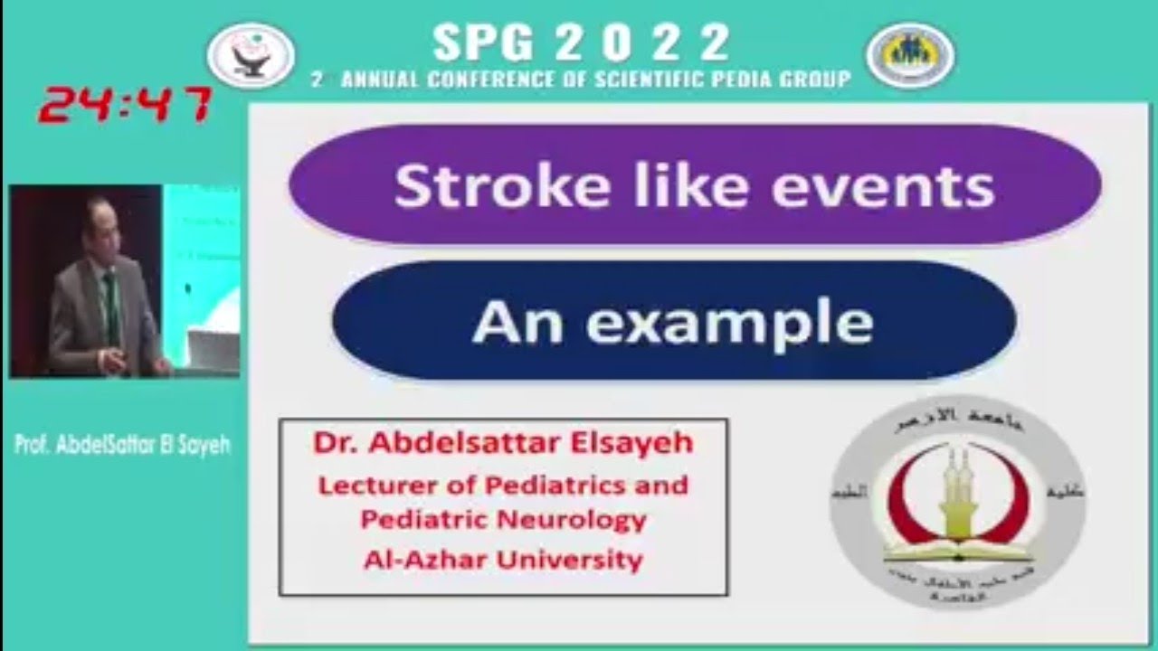 Stroke like events Dr Abdelsattar Elsayeh