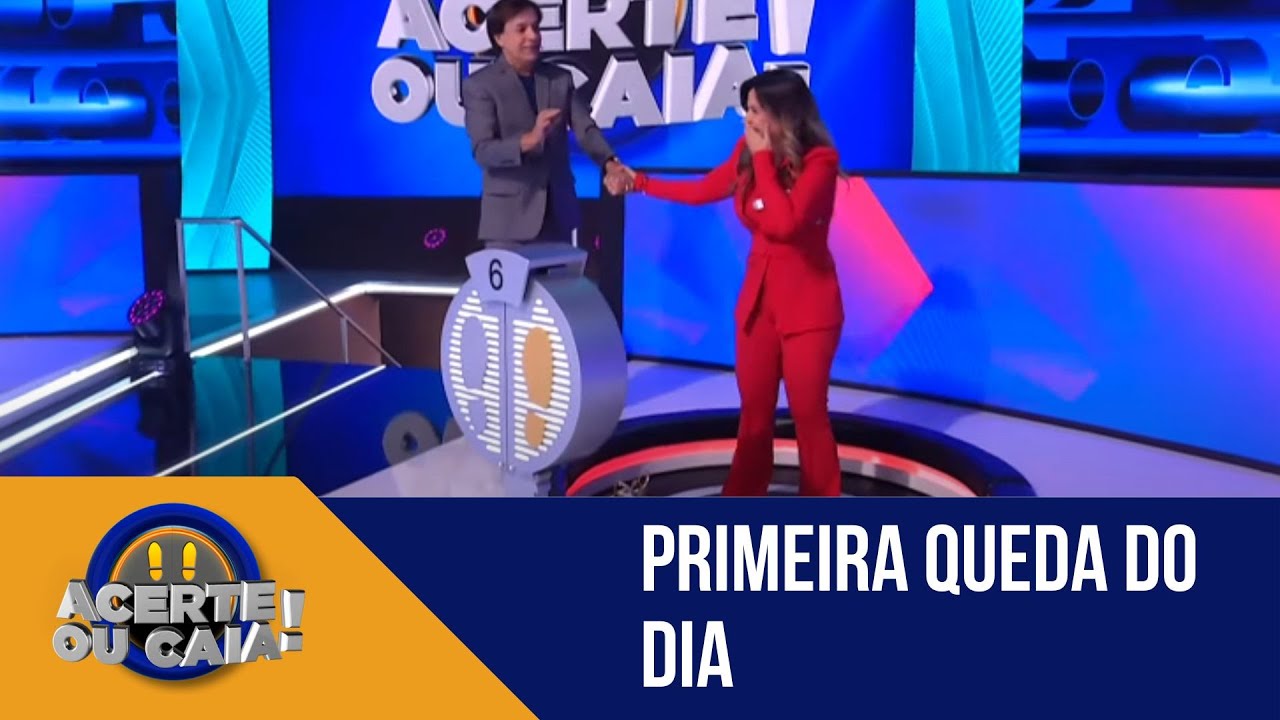 Marco Luque é escolhido líder do programa e garante vitória na primeira ronda | Acerte ou Caia!