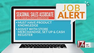 Men's Warehouse, Jos. A. Bank hiring in the Triangle