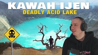 Frenchman Reacts To Largest and Deadliest Acid Lake on Earth -  Wonder World