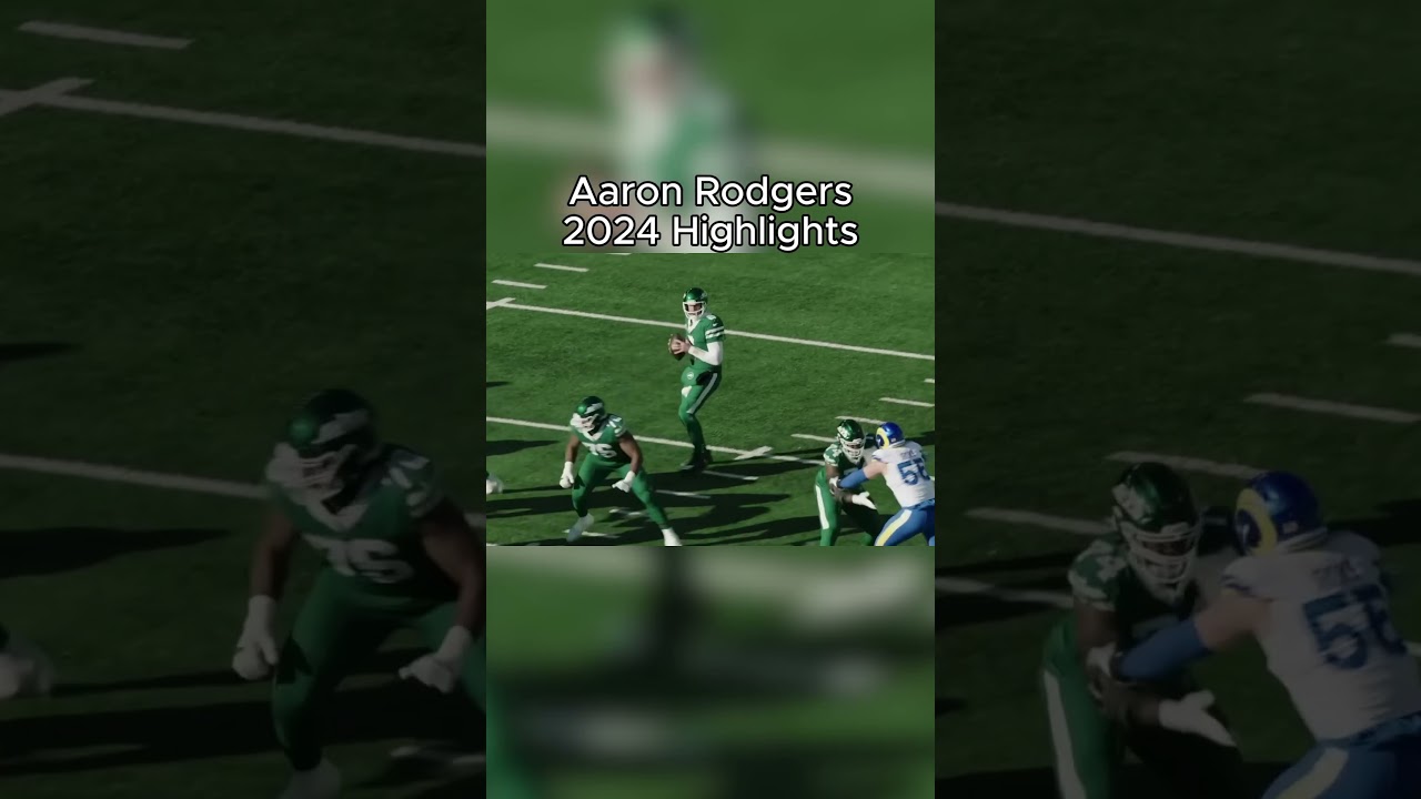 Aaron Rodgers 2024 Highlights 🔥