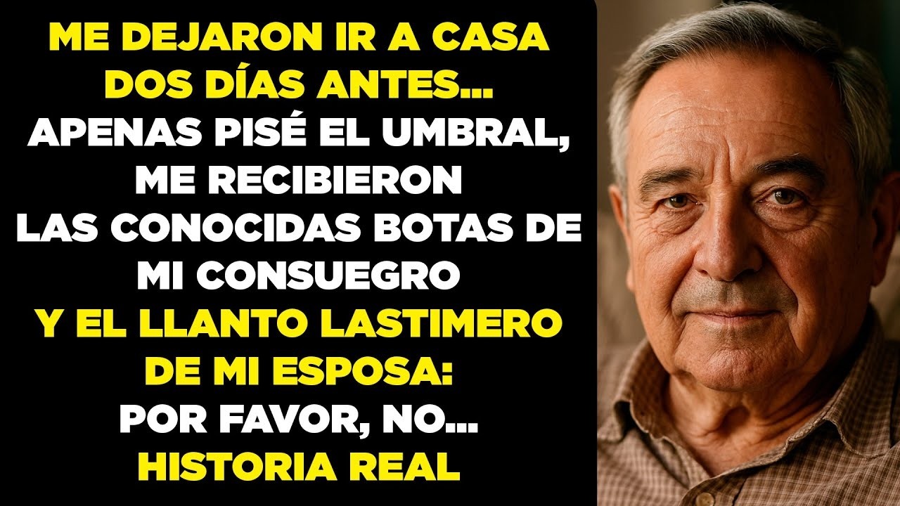 VOLVÍ DOS DÍAS ANTES Y EN CASA VI LAS BOTAS DE MI CONSUEGRO Y EL LLANTO DE MI ESPOSA: «NO LO HAGAS»!