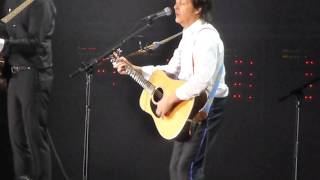 Video thumbnail of "Paul McCartney (The Beatles) - Falling [HD Live] - Vancouver 2012 - On The Run Tour"
