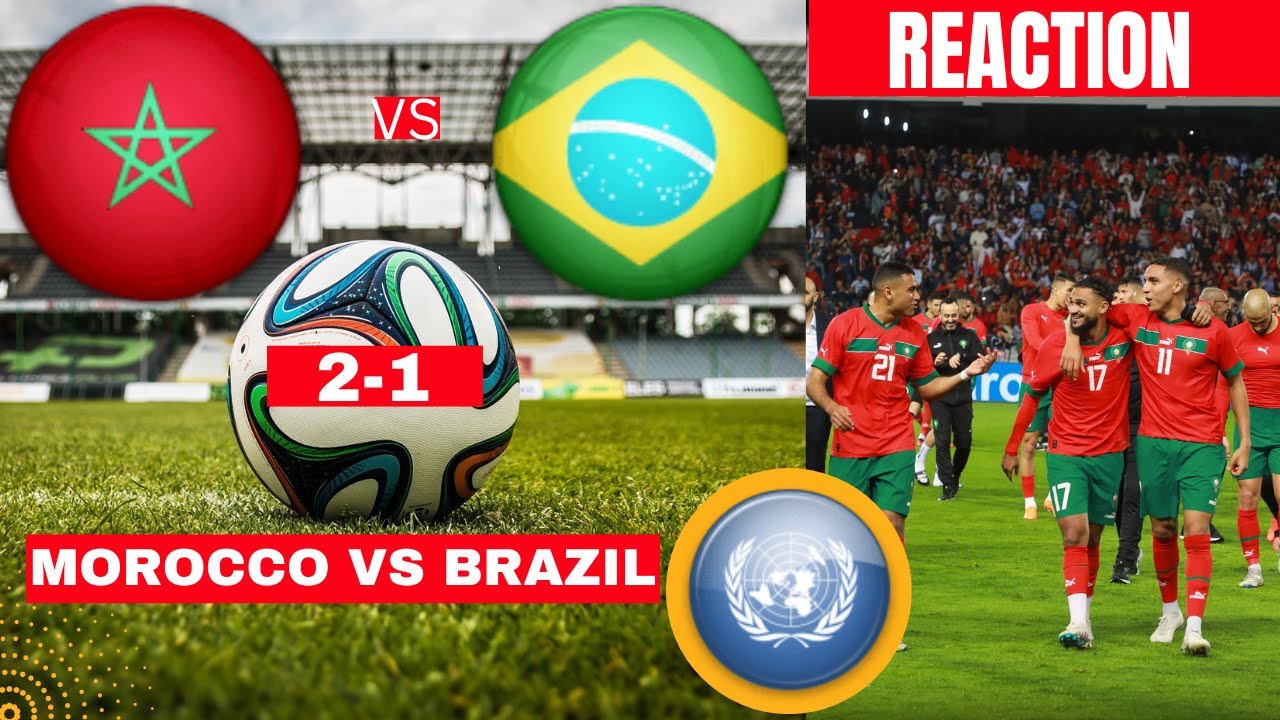Morocco vs Brazil Live Stream Friendly Football Match Today Commentary