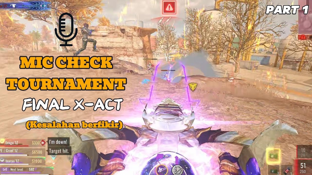 BLOOD STRIKE - MIC CHECK TOURNAMENT FINAL X ACT - PART 1