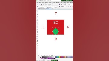canh chỉnh bố cục trong corel