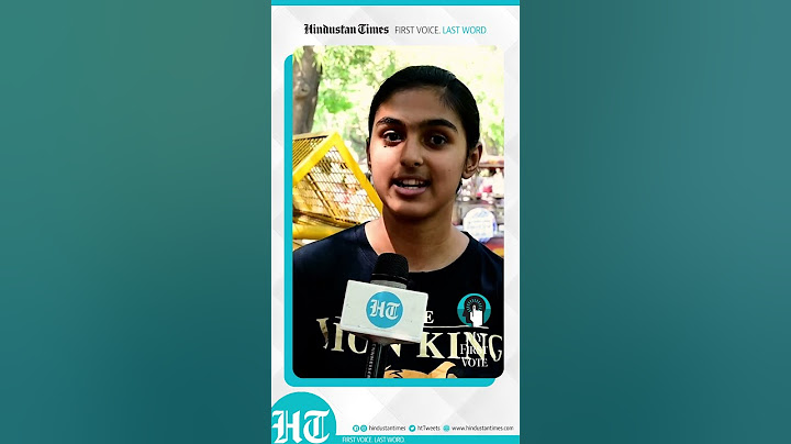 #MyFirstVoteWithHT: First-time voters speak about their expectations | #LokSabhaElections2024
