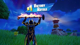 *NEW* FRIGID GLOW REACTIVE OFF GOLDEN EXALTED ICE KING SKIN IN FORTNITE PS5 + A VICTORY ROYALE WIN!