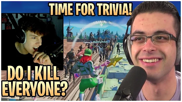 Clix Trolled & Killed Everyone In Nick Eh 30's Fortnite Trivia Event!